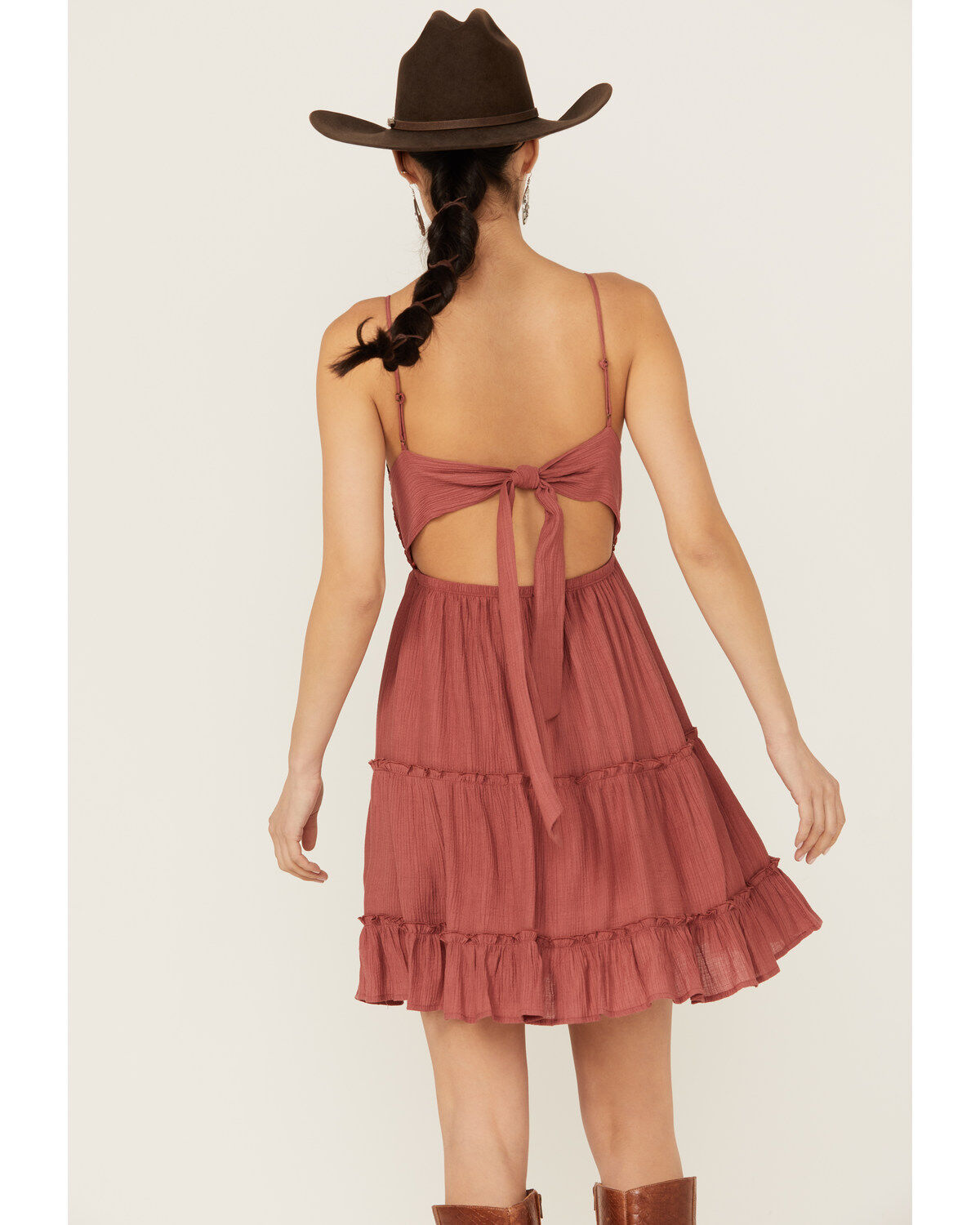 Image #4 - Shyanne Women's Lace Bustier Mini Dress, , hi-res