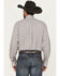 Image #4 - George Strait by Wrangler Men's Medallion Print Long Sleeve Button-Down Stretch Western Shirt, Multi, hi-res