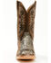 Image #4 - Cody James Men's Python Exotic Western Boots - Broad Square Toe, Brown, hi-res