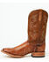 Image #3 - Cody James Men's Brandy Exotic Python Western Boots - Broad Square Toe, Brown, hi-res