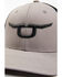 Image #2 - RopeSmart Men's Gray Steerhead Logo Mesh-Back Ball Cap , Grey, hi-res