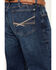 Image #4 - Wrangler Men's 20X Carlson Medium Wash Slim Straight Stretch Denim Jeans, Medium Wash, hi-res