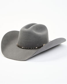 Cody James 3X Felt Cowboy Hat, Grey, hi-res