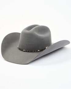 Cody James 3X Felt Cowboy Hat , Grey, hi-res