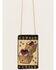 Mary Frances Roll the Dice Gold Beaded Crossbody Phone Bag, Cream, hi-res
