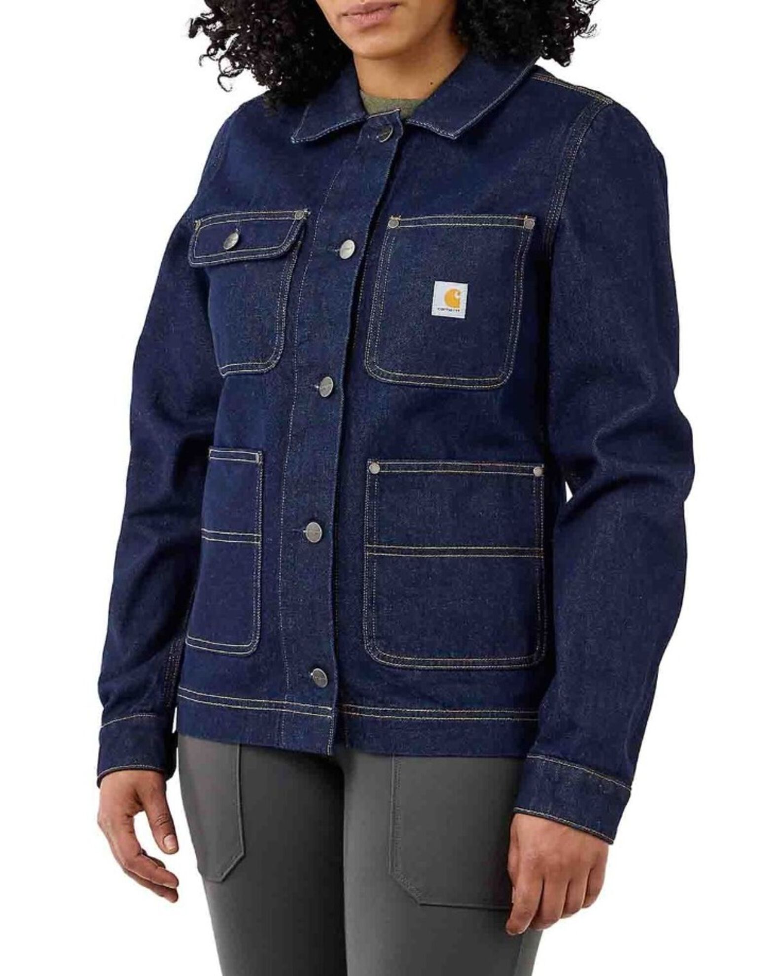 Carhartt Women's Rugged Flex Relaxed Fit Denim Jacket