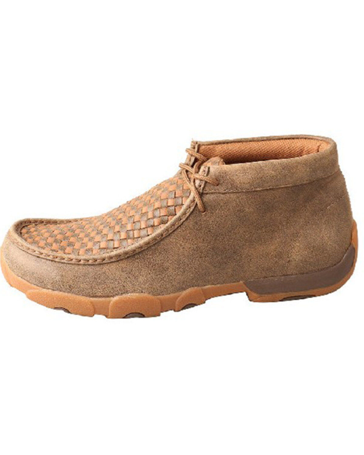 Image #3 - Twisted X Men's Chukka Driving Mocs, Brown, hi-res
