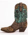 Image #2 - Dan Post Women's Blue Bird Wingtip Western Boots - Snip Toe, Copper, hi-res