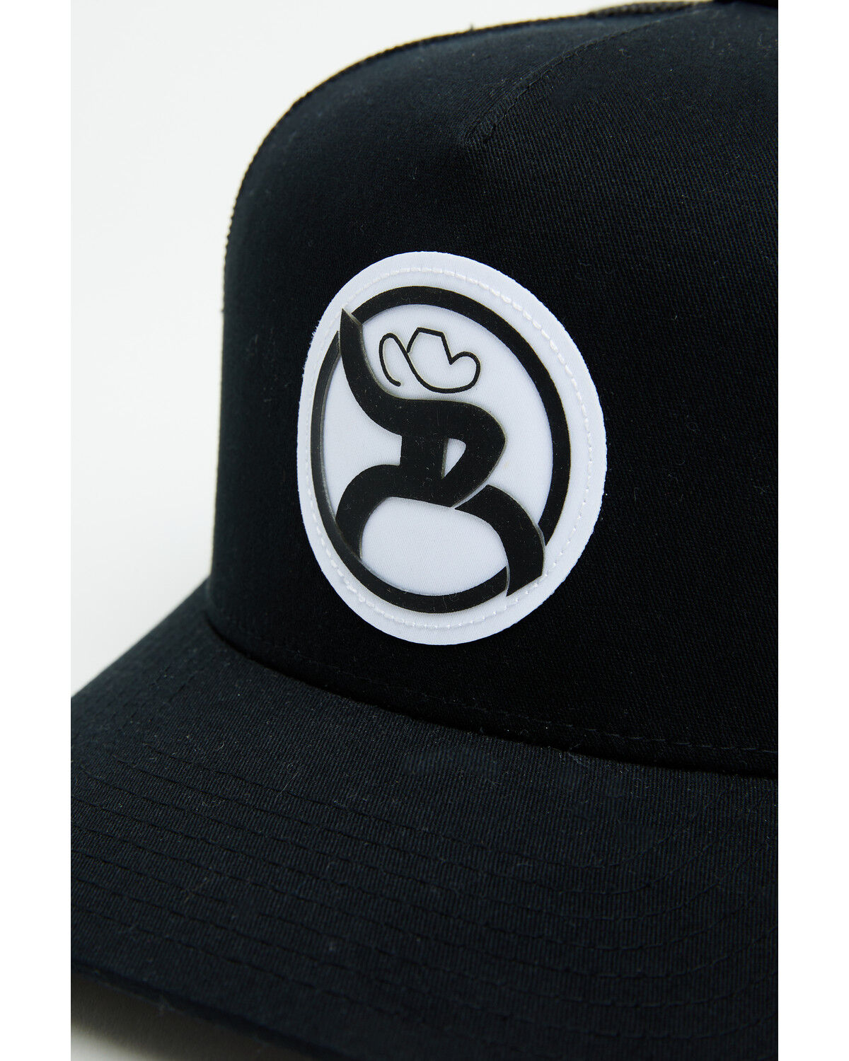 Image #2 - Hooey Men's Roughy 2.0 Trucker Cap, Black, hi-res