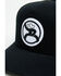 Image #2 - Hooey Men's Roughy 2.0 Trucker Cap, Black, hi-res