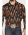 Image #3 - Dale Brisby Men's All-Over Digtal Print Long Sleeve Snap Western Shirt, Charcoal, hi-res