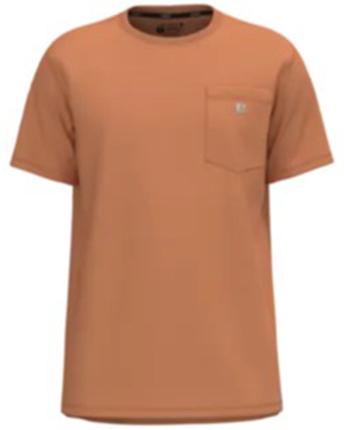 Carhartt Men's Force Midweight Short Sleeve Work Pocket T-Shirt, Orange, hi-res