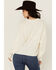 Image #4 - Wrangler Retro Women's Embroidered Boot Sweater, White, hi-res