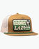 Image #1 - Lazy J Ranch Wear Men's Shafter Logo Ball Cap, Tan, hi-res
