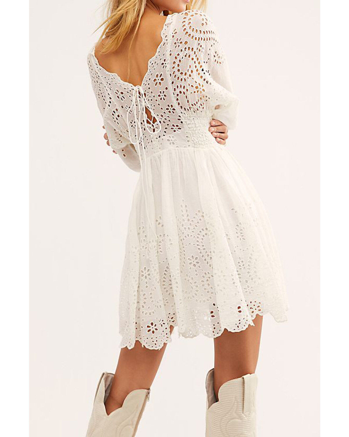 Lottie eyelet dress