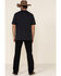 Image #2 - Ariat Men's Black Legacy Stretch Stackable Slim Straight Jeans, Black, hi-res