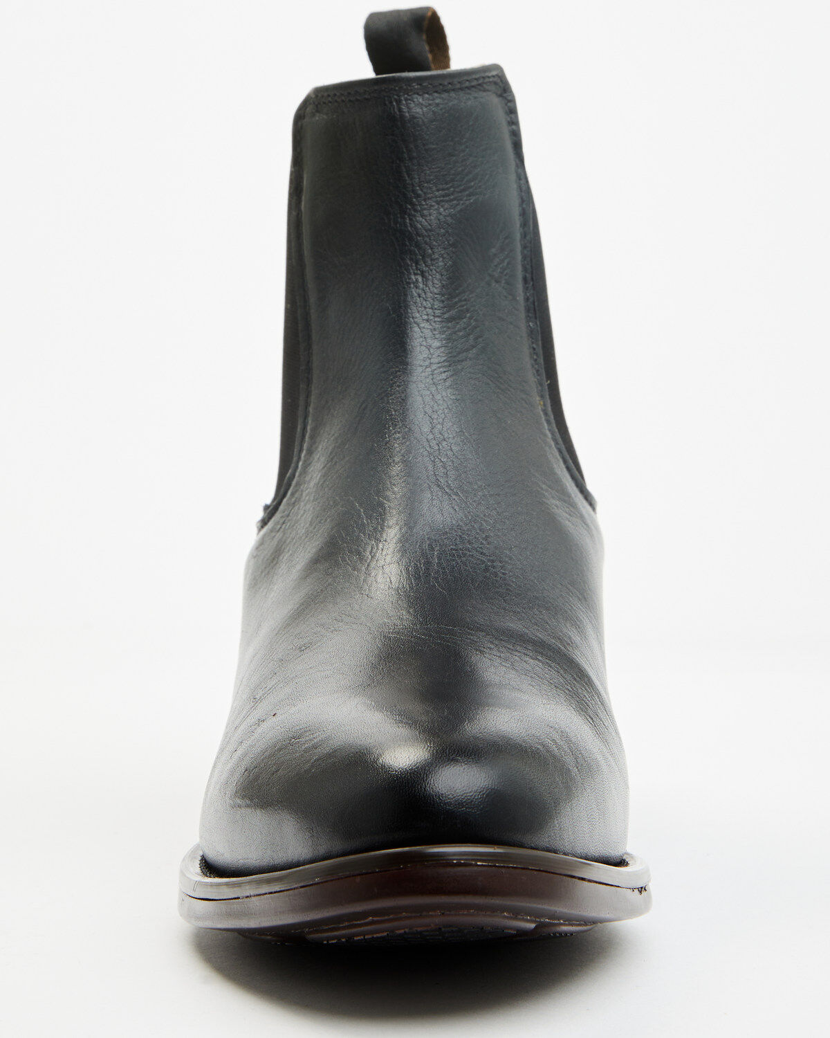 Image #4 - Cody James Men's Scout Chelsea Boots - Round Toe, Black/red, hi-res