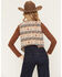 Image #4 - Fornia Women's Concho Detail Tapestry Vest, Multi, hi-res