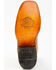 Image #8 - Corral Women's Floral Blacklight Western Boots - Square Toe, Cognac, hi-res