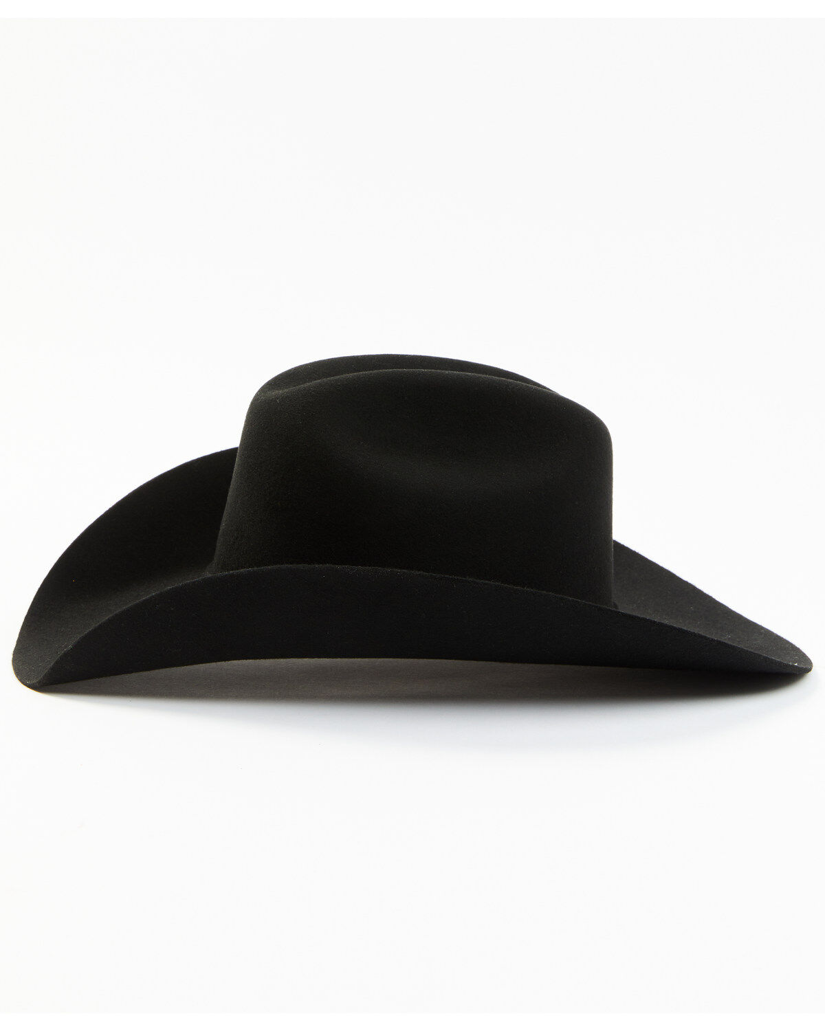Image #3 - Serratelli Remington 5X Felt Cowboy Hat, Black, hi-res