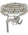 Image #1 - Lainey Wilson Women's Western Charm Bracelet Set - 3 Piece, Silver, hi-res