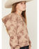 Image #2 - Shyanne Girls' Howdy Graphic Hoodie, Khaki, hi-res
