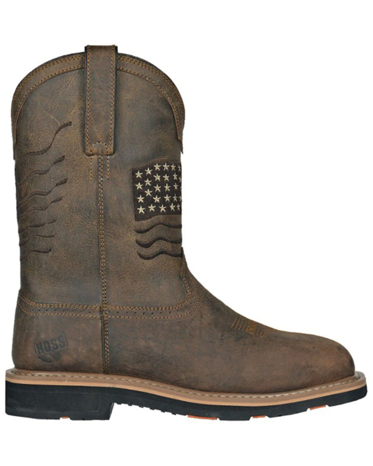 Product Name:  Hoss Men's Rushmore Wellington Western Work Boots - Broad Square Toe