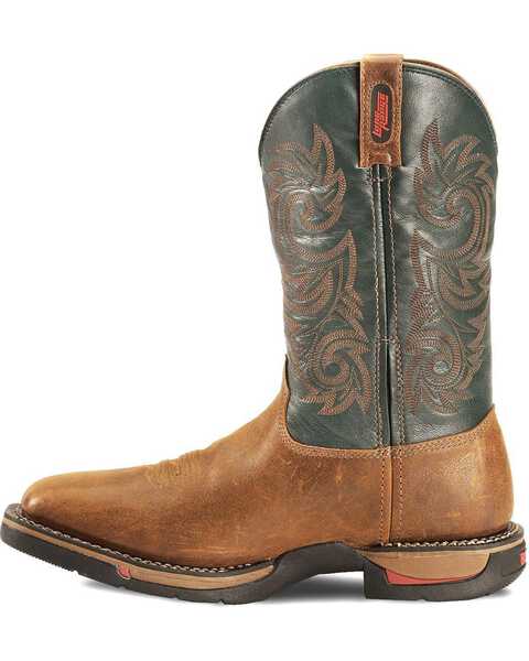 Image #3 - Rocky Men's Waterproof Long Range Western Boots, Brown, hi-res