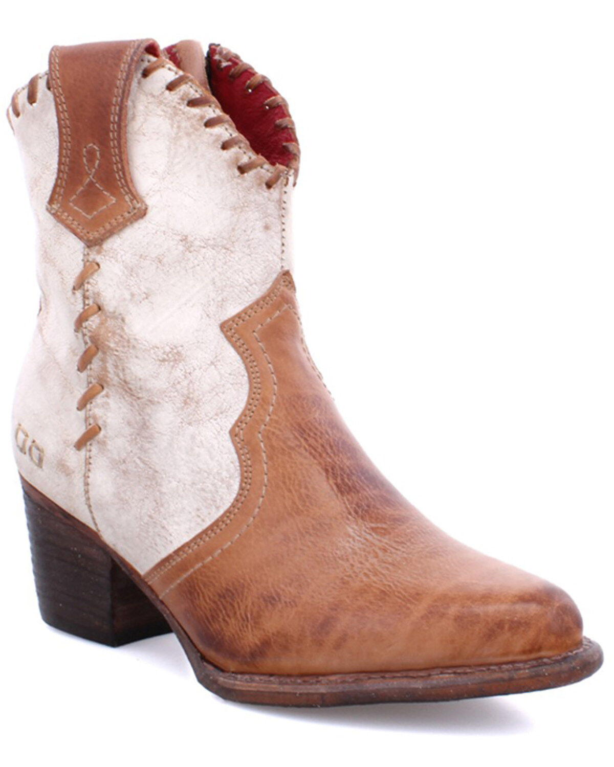 Image #1 - Bed Stu Women's Baila II Boots - Round Toe, Tan, hi-res