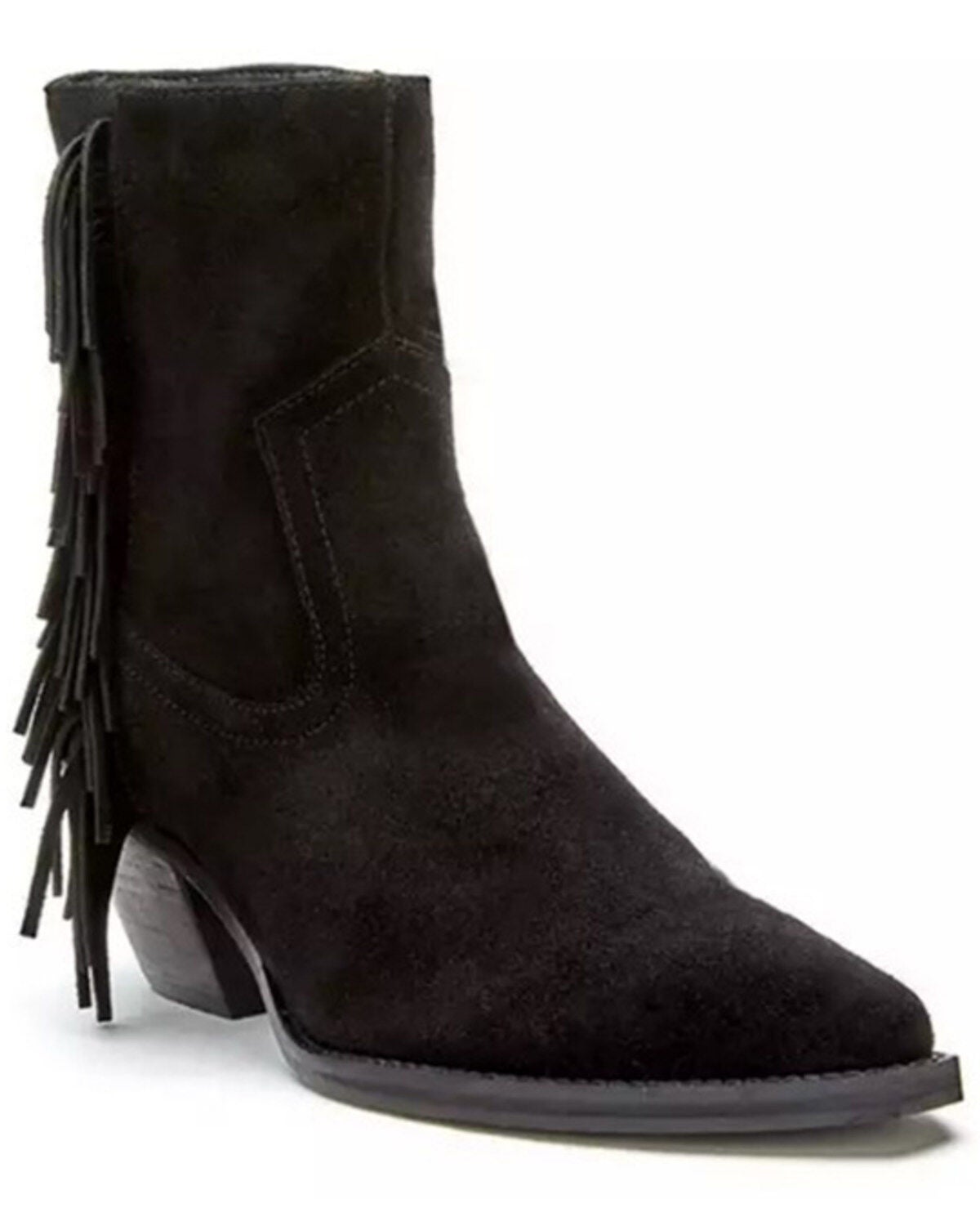 Coconuts by Matisse Women's Jane Western Booties - Snip Toe, Black, hi-res