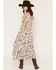 Image #4 - Rosabelle Honey Women's Western Print High Low Midi Dress, Cream, hi-res