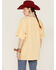 Country Deep Women's I Was Country When It Wasn't Cool Oversized Graphic Tee, Yellow, hi-res