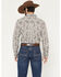 Image #4 - Cody James Men's Dagget 2.0 Paisley Print Long Sleeve Button-Down Stretch Western Shirt, Brown, hi-res