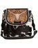 Image #1 - Myra Bag Women's Spirit of the Herd Hand Tooled Crossbody Bag, Black, hi-res