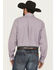 Image #4 - Cinch Men's Checkered Long Sleeve Button-Down Western Shirt, Light Purple, hi-res