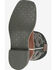 Image #6 - Smoky Mountain Little Boys' Grant Western Boots - Broad Square Toe, Black, hi-res