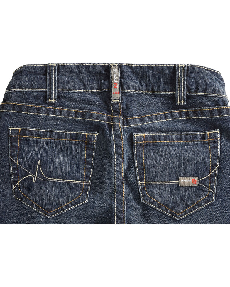 Ariat Women S Mid Rise Flame Resistant Boot Cut Jeans Boot Barn