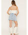 Image #3 - Levi's Women's Icon Light Wash Seamed Denim Mini Skirt, Light Wash, hi-res