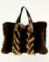 Image #1 - Azalea Wang Women's Confidante Faux Fur Bag, Brown, hi-res