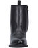 Laredo Men's Side Zipper Western Boots - Round Toe, Black, hi-res