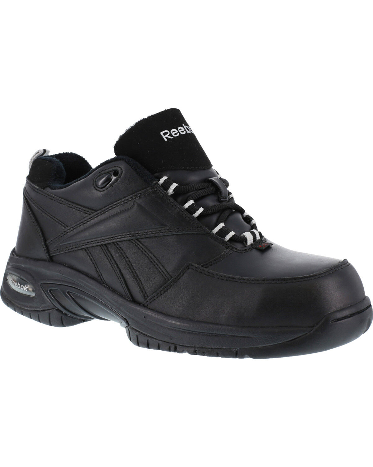 Image #1 - Reebok Men's Tyak High Performance Hiker Work Boots - Composite Toe, Black, hi-res