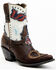 Image #1 - Yippee Ki Yay by Old Gringo Women's Love & Peace Studded Fashion Leather Booties - Pointed Toe, , hi-res
