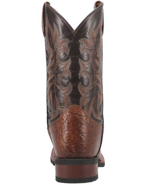 Image #5 - Laredo Men's Broken Bow Western Performance Boots - Broad Square Toe, Rust Copper, hi-res