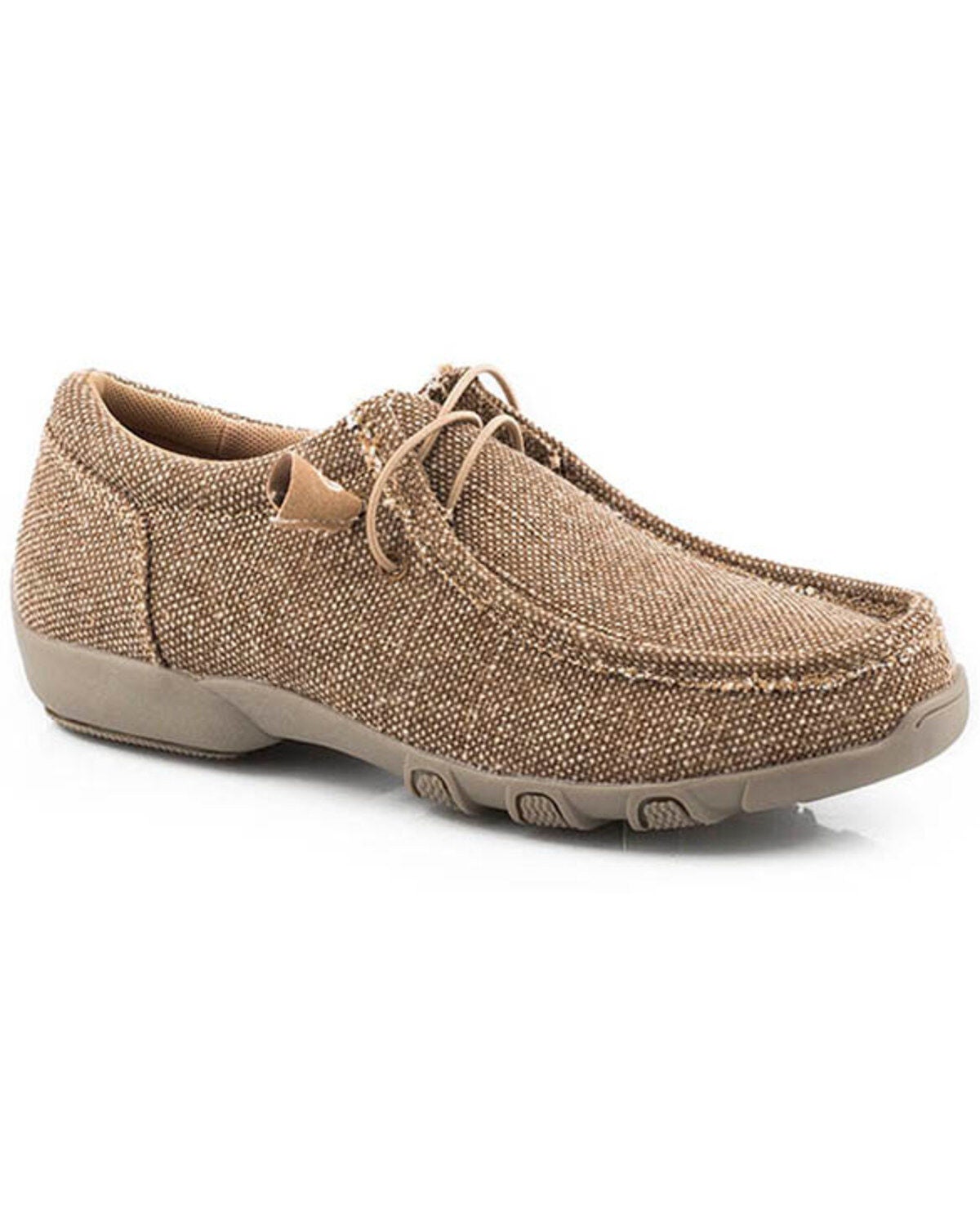 Roper Women's Chillin' Casual Shoes - Moc Toe, Tan, hi-res