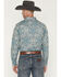 Image #4 - Gibson Trading Co Men's Throwback Paisley Print Long Sleeve Western Shirt, Multi, hi-res