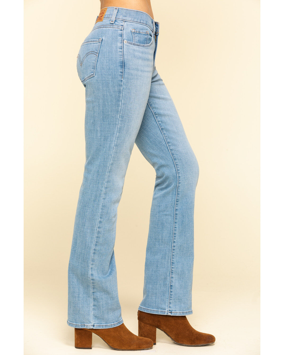 Image #3 - Levi's Women's Classic Light Wash Bootcut Jeans, Blue, hi-res