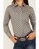 Image #3 - Cruel Girl Girls' Geo Print Long Sleeve Snap Western Shirt, , hi-res