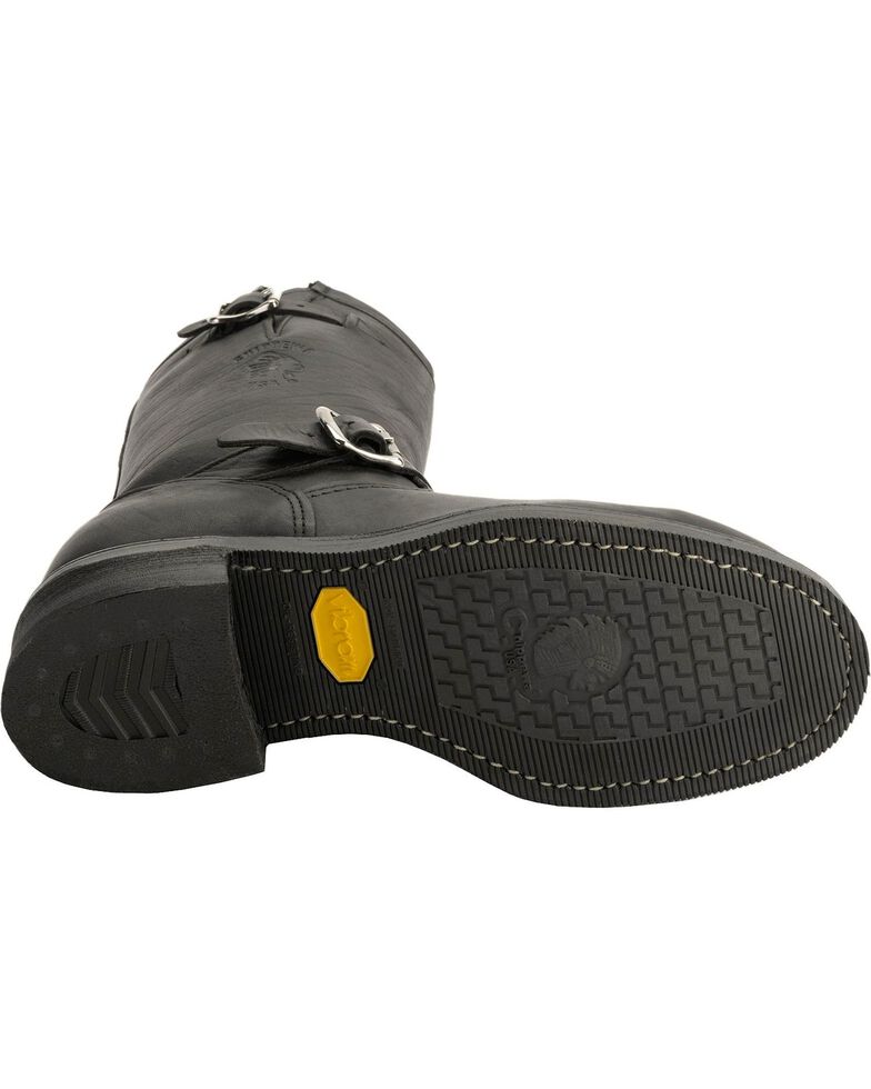 chippewa men's engineer steel toe motorcycle boots