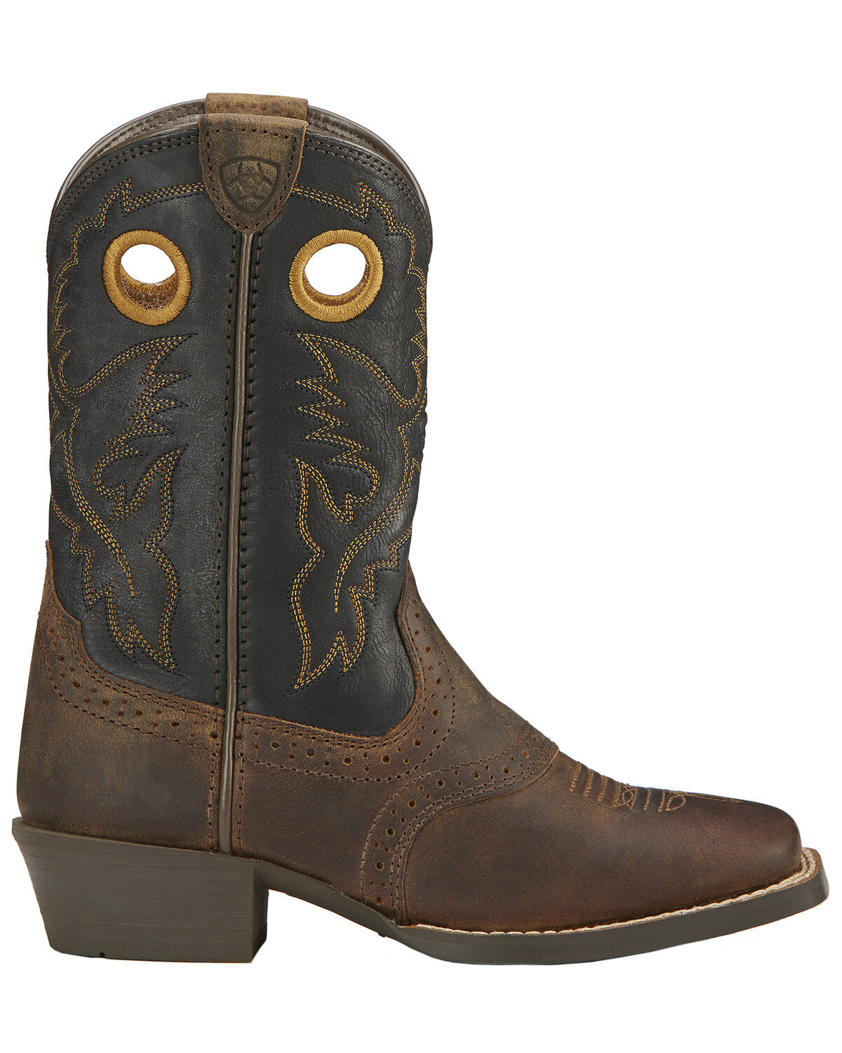 Image #2 - Ariat Boys' Roughstock Western Boots - Square Toe, , hi-res