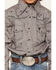Image #3 - Cowboy Hardware Boys' Skull Scatter Long Sleeve Snap Stretch Western Shirt, Charcoal, hi-res